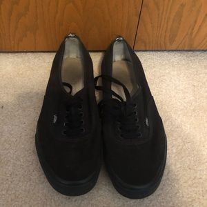 Vans Authentic Black Size 10
